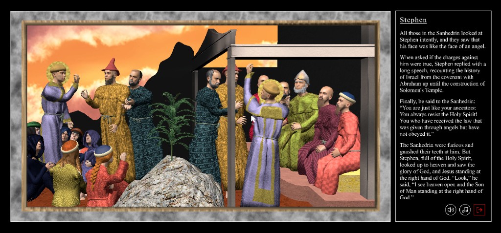 Legend of St. Stephen: St. Stephen Preaching / St. Stephen before the High Priest and Elders of the Sanhedrin cover